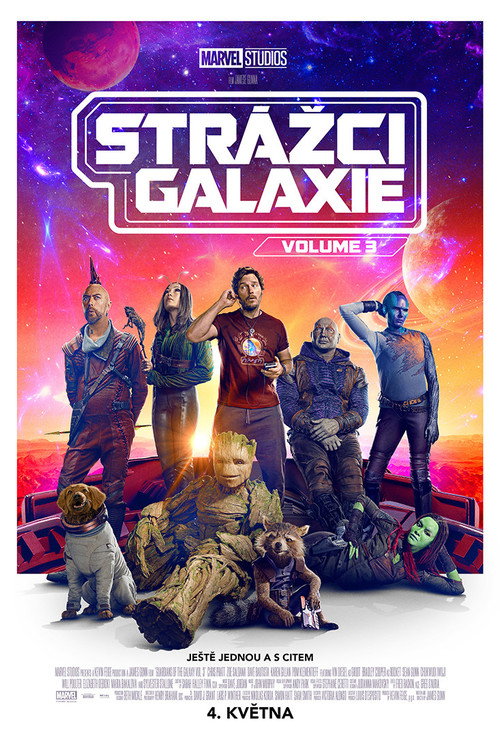 Plakát filmu Strážci Galaxie: Volume 3