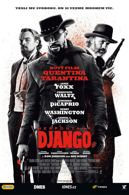 Plakát filmu Nespoutaný Django