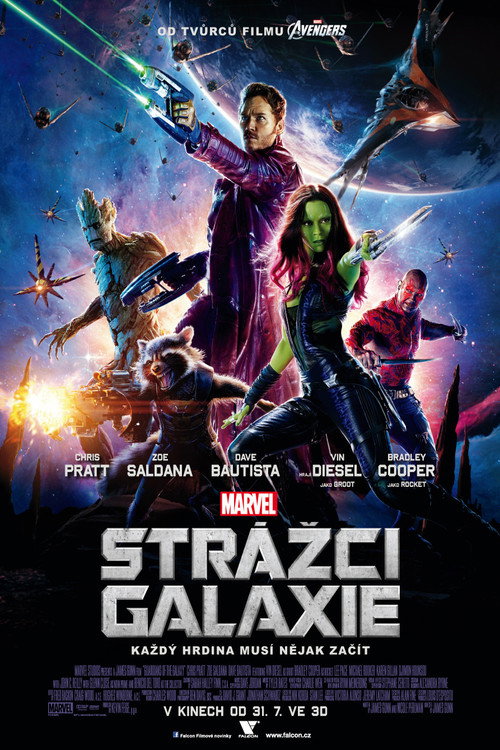 Plakát filmu Strážci Galaxie