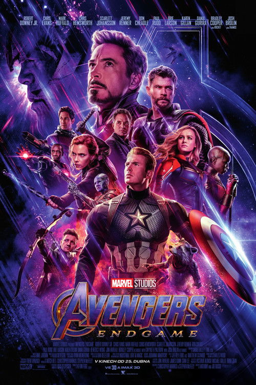 Plakát filmu Avengers: Endgame