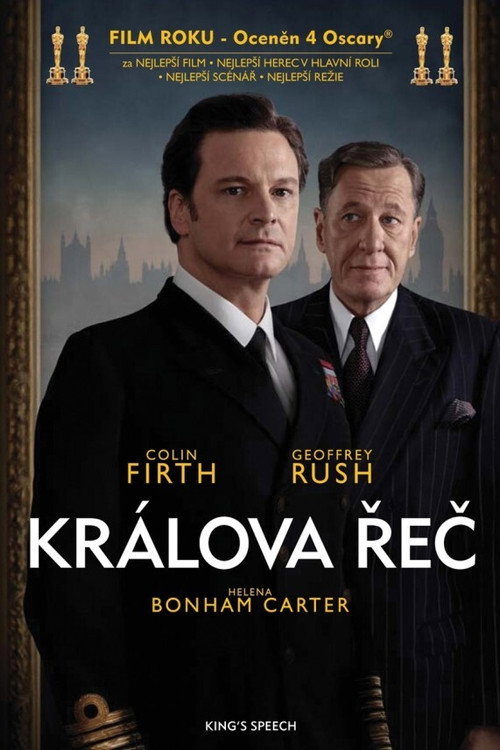 Plakát filmu Králova řeč