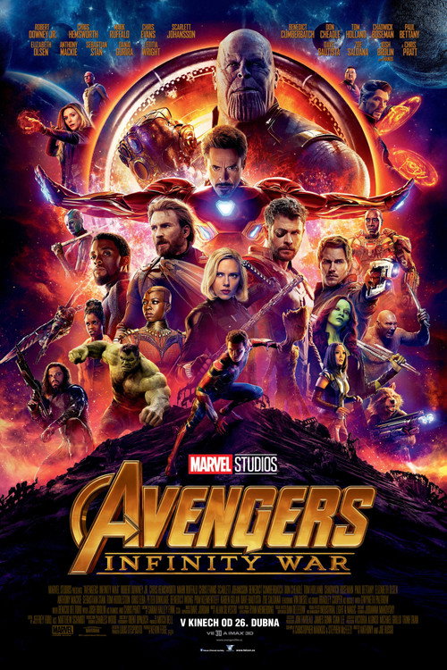 Plakát filmu Avengers: Infinity War
