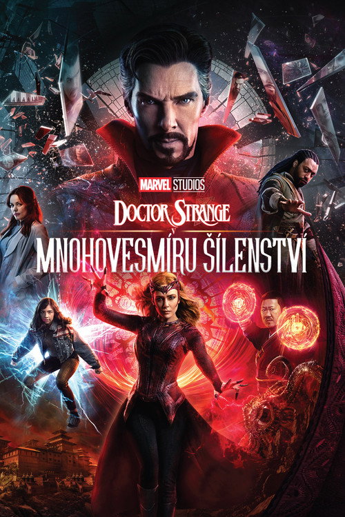 Plakát filmu Doctor Strange v mnohovesmíru šílenství