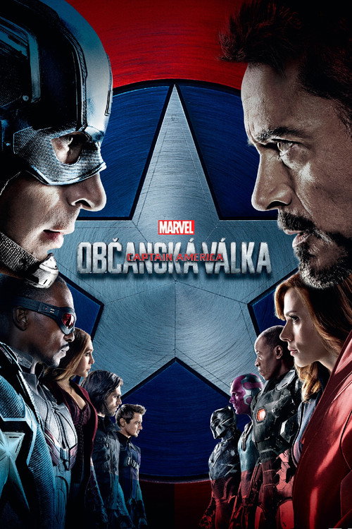 Plakát filmu Captain America: Občanská válka