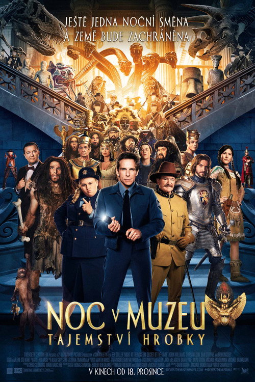 Plakát filmu Noc v muzeu: Tajemství hrobky