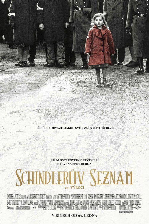 Plakát filmu Schindlerův seznam