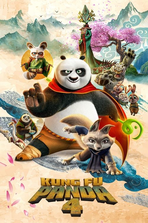 Plakát filmu Kung Fu Panda 4