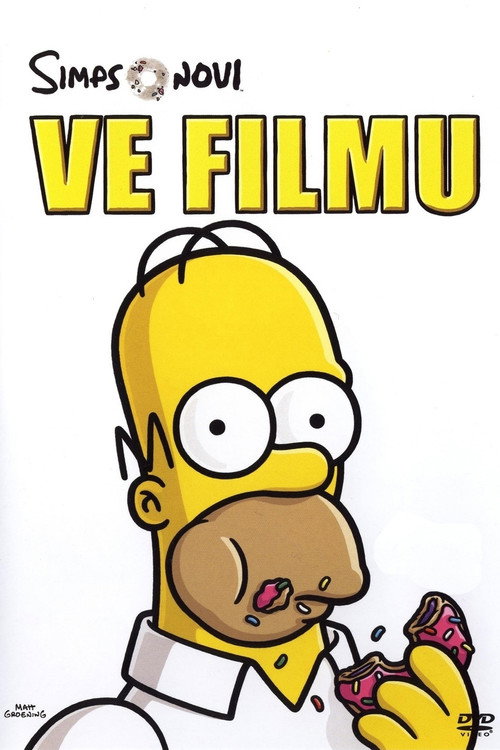 Plakát filmu Simpsonovi ve filmu