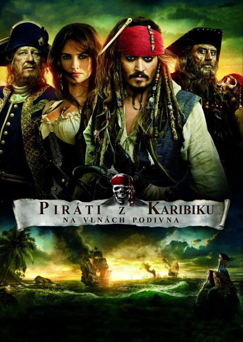Plakát filmu Piráti z Karibiku: Na vlnách podivna