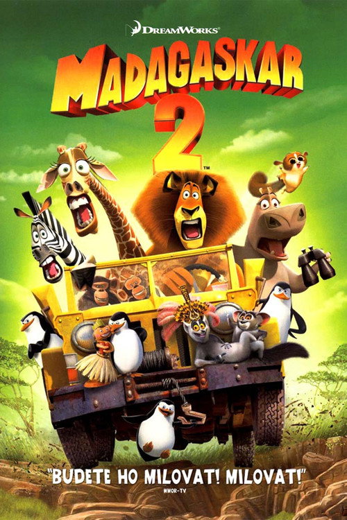Plakát filmu Madagaskar 2: Útěk do Afriky