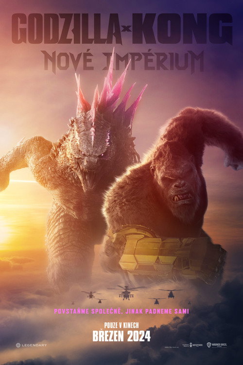 Plakát filmu Godzilla x Kong: Nové impérium