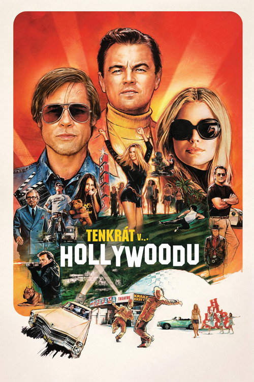 Plakát filmu Tenkrát v Hollywoodu