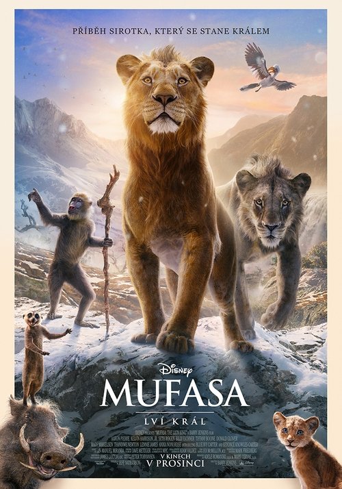 Plakát filmu Mufasa: Lví král