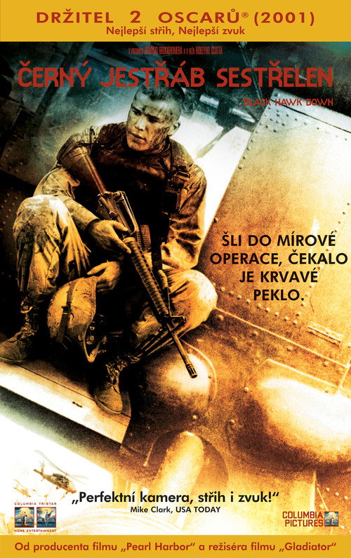 Plakát filmu Černý jestřáb sestřelen