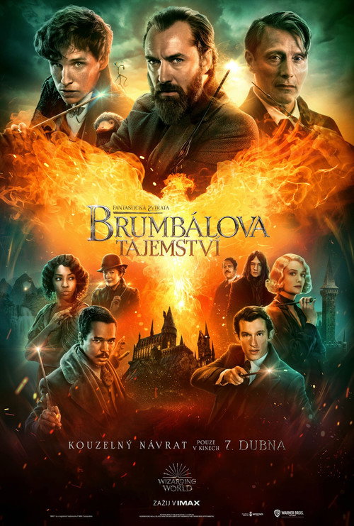 Plakát filmu Fantastická zvířata: Brumbálova tajemství