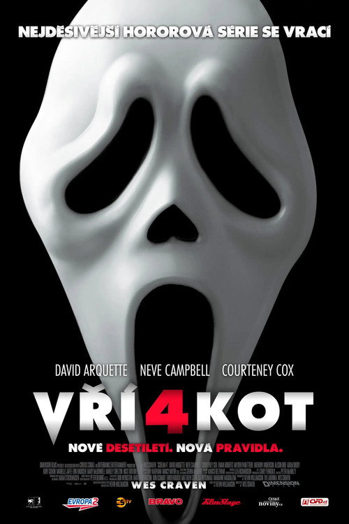 Plakát filmu Vřískot 4