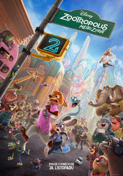 Plakát filmu Zootropolis: Město zvířat 2