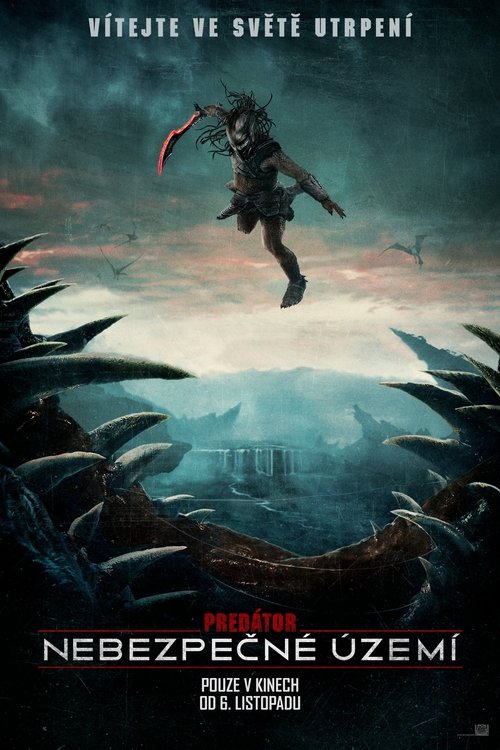 Plakát filmu Predátor: Nebezpečné území