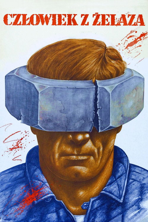 Plakát filmu Člověk ze železa (1981)