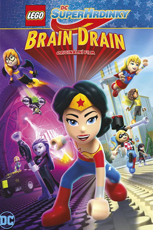Plakát filmu LEGO DC Superhrdinky: Brain Drain
