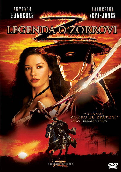 Plakát filmu Legenda o Zorrovi