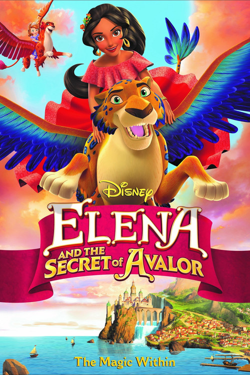 Plakát filmu Elena a tajemství Avaloru