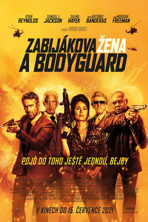 Plakát filmu Zabijákova žena a bodyguard