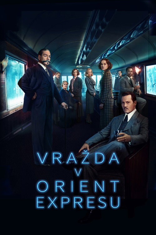 Plakát filmu Vražda v Orient expresu