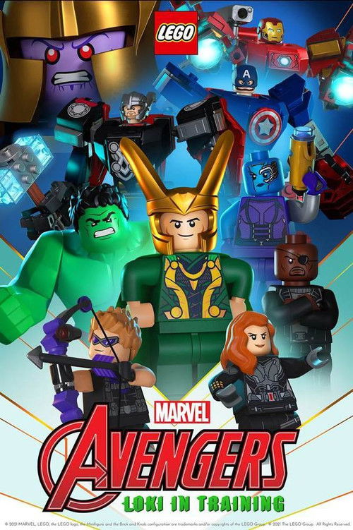 Plakát filmu LEGO Marvel Avengers: Loki in Training