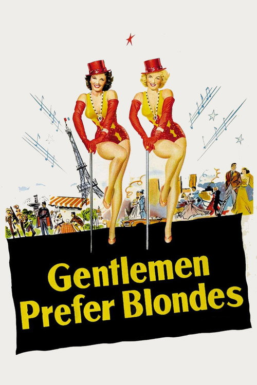 Plakát filmu Páni mají radši blondýnky