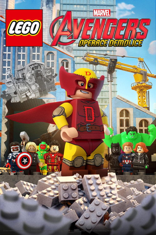 Plakát filmu LEGO Marvel Avengers: Operace Demolice