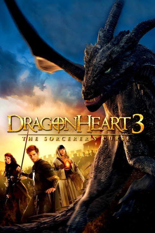 Plakát filmu Dračí srdce 3: Čarodějova kletba
