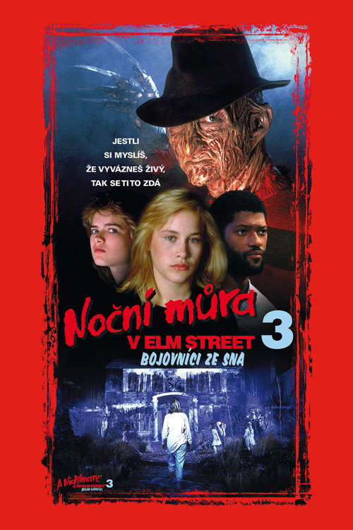 Plakát filmu Noční můra v Elm Street 3: Bojovníci ze sna