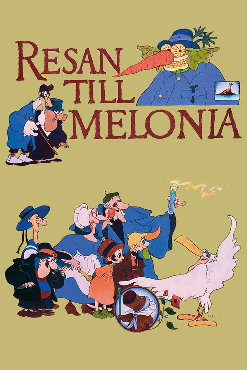 Plakát filmu Resan till Melonia