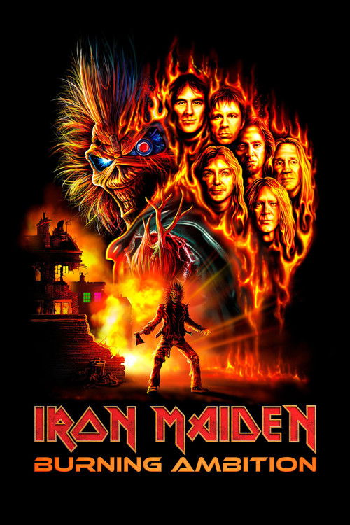 Plakát filmu Iron Maiden: Burning Ambition